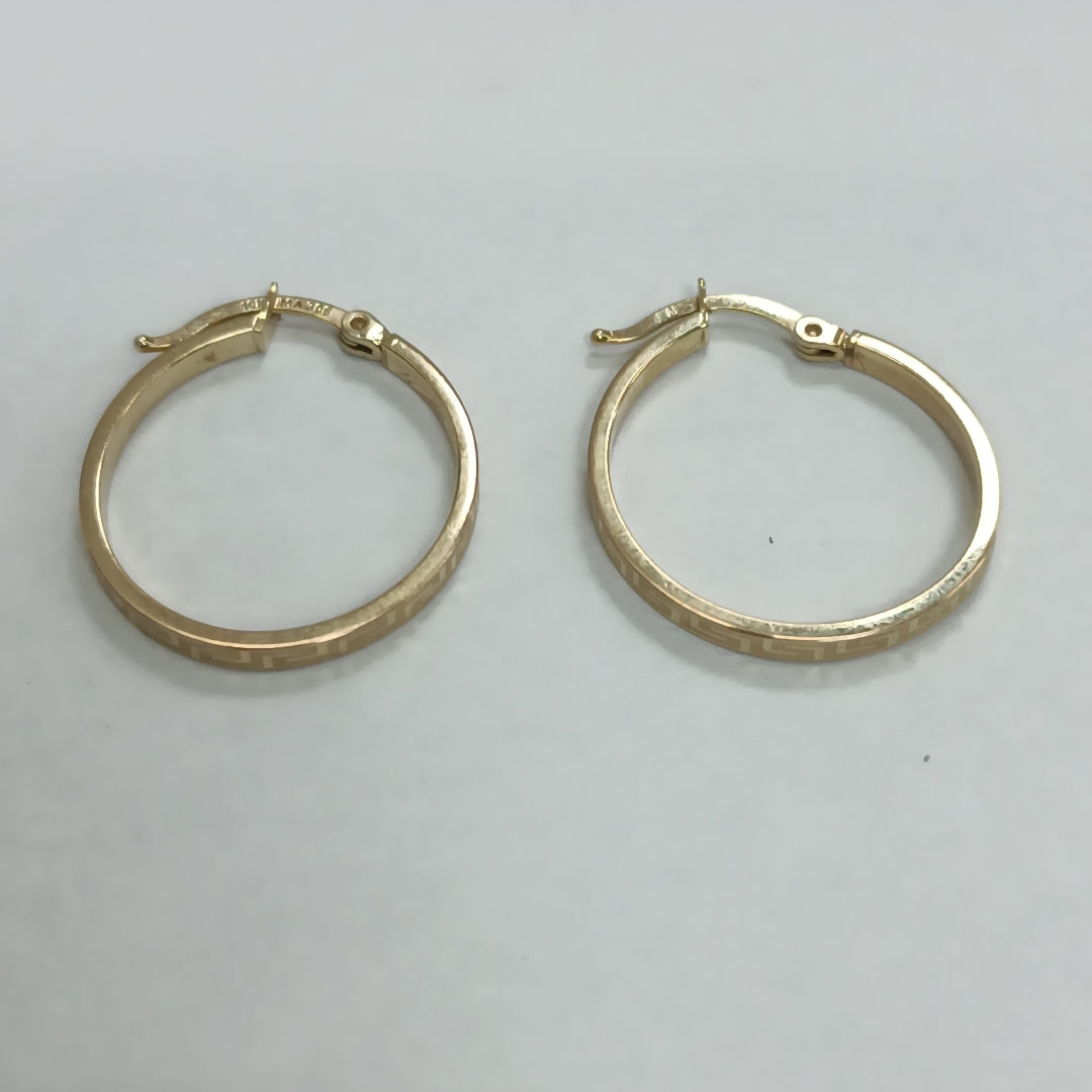 ARRACADAS PAR ORO 10 K 1.4 GRMS (SEMINUEVO)