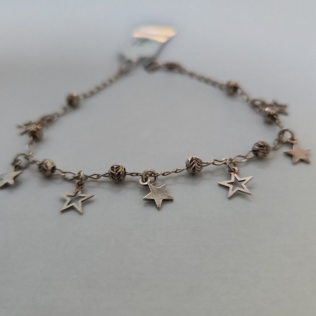 PULSERA TEJIDO ESPECIAL PLATA .925 18 CM 3.1 GR (NUEVO)