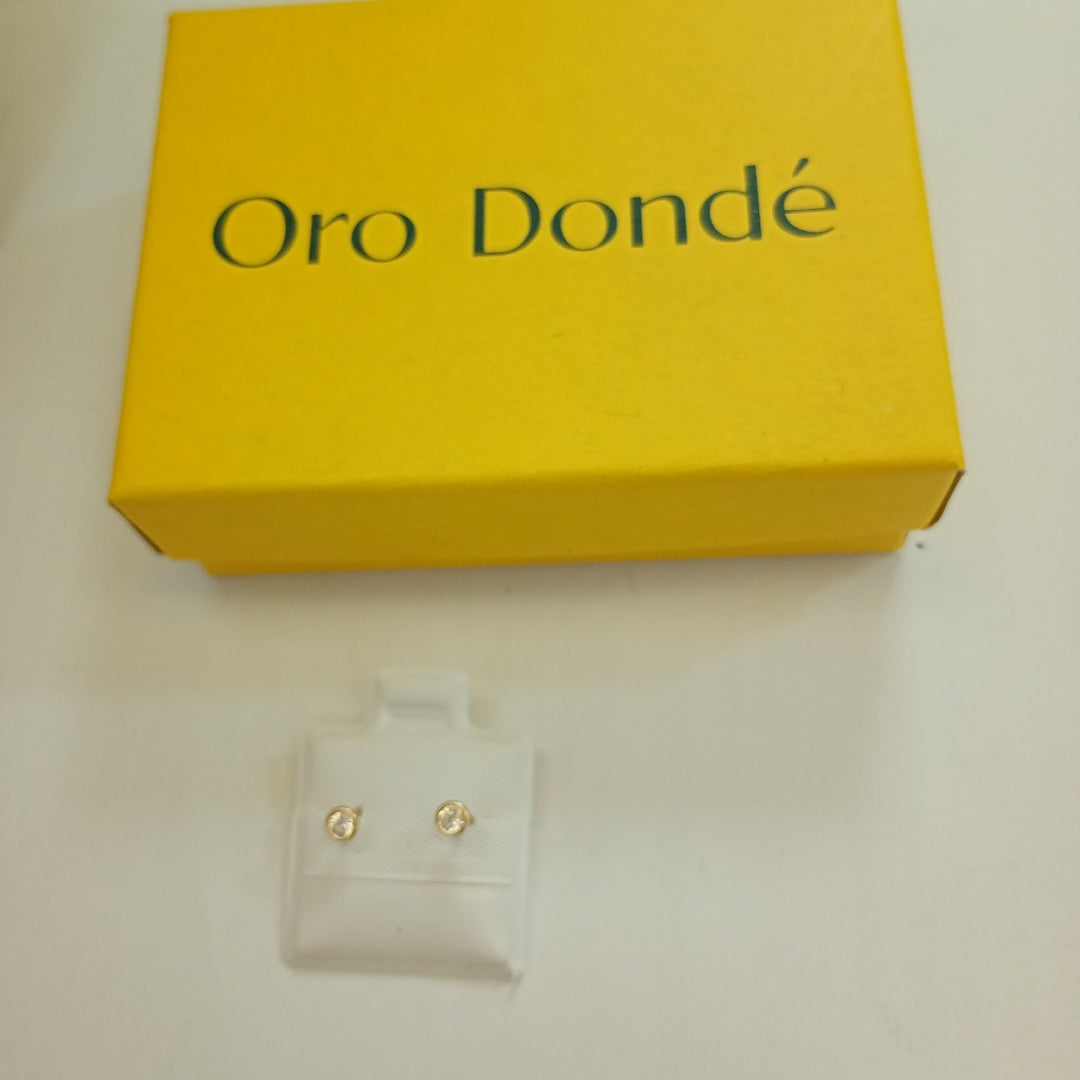 BROQUELES BROQUEL C CIRCONIA 14K 0.1501 GR (NUEVO)