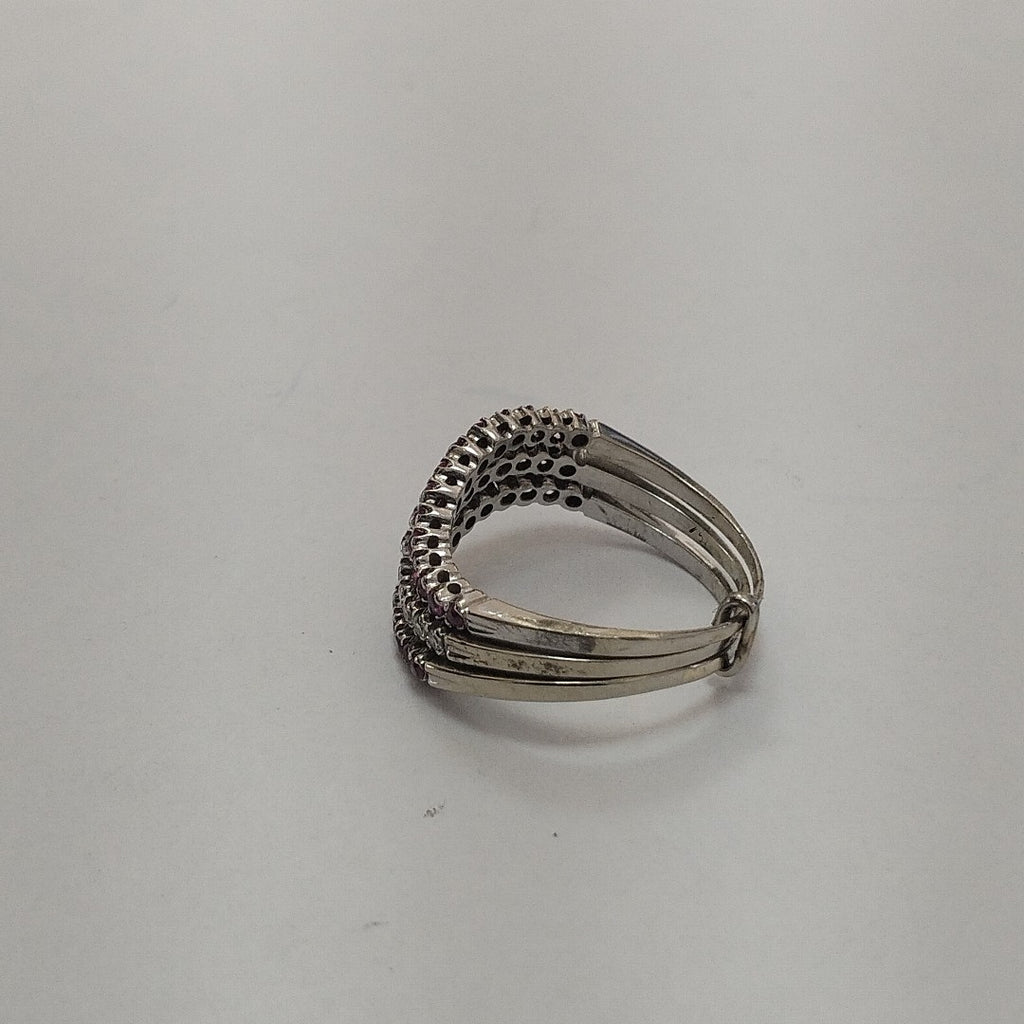 ANILLO ORO, ORO BLANCO 14 K 4.5 GRMS (SEMINUEVO)