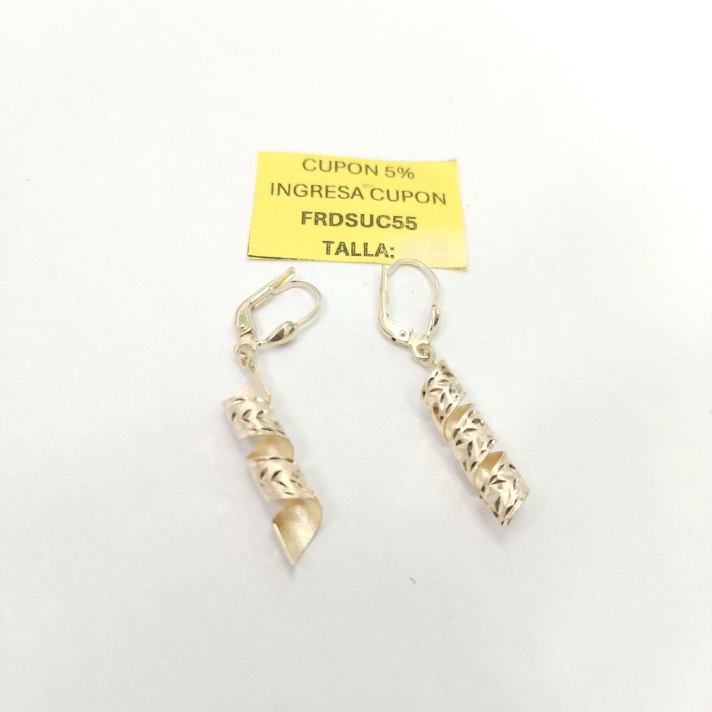 ARETES PAR ORO 14 K 2,90 GRMS (SEMINUEVO)