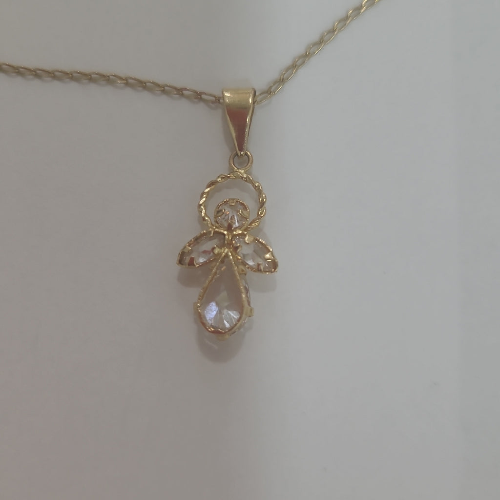 CADENA, DIJE ORO 14 K 2 GRMS (SEMINUEVO)