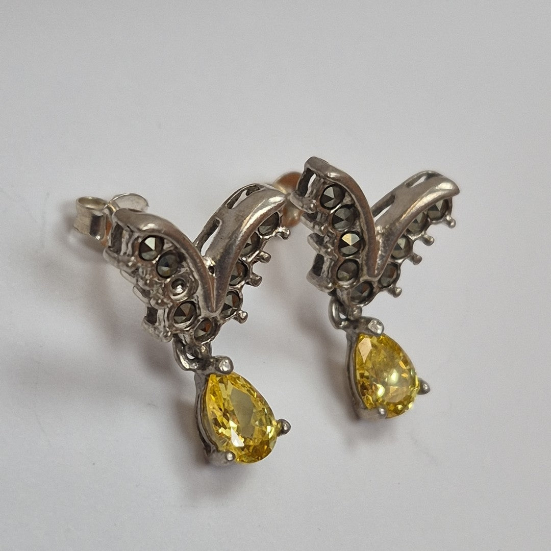 ARETES PAR PLATA 3,70 GRMS (SEMINUEVO)
