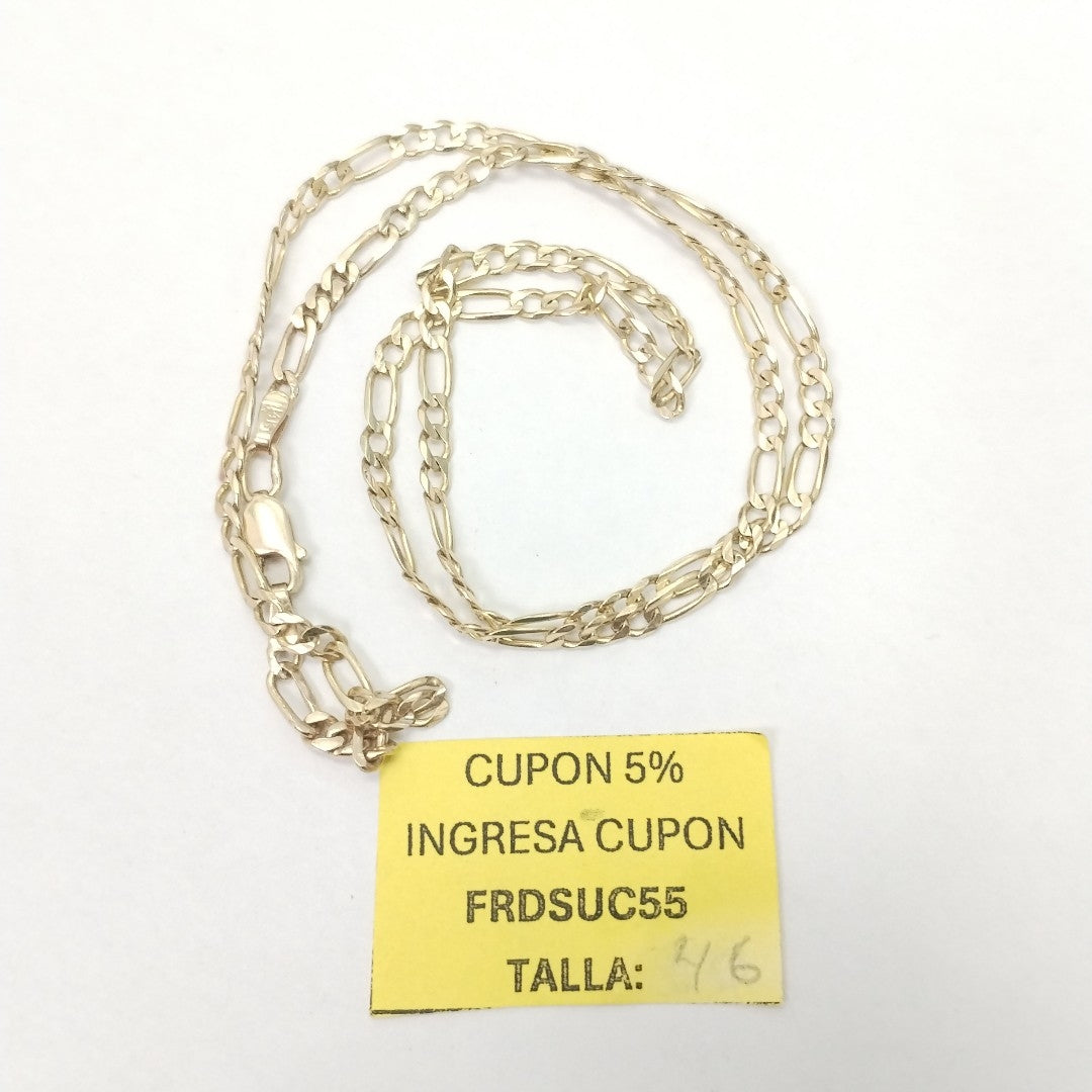 CADENA ORO 14 K 6,90 GRMS (SEMINUEVO)