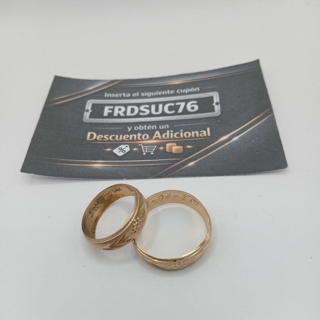 ARGOLLA ORO 10 K 3.7 GRMS (SEMINUEVO)