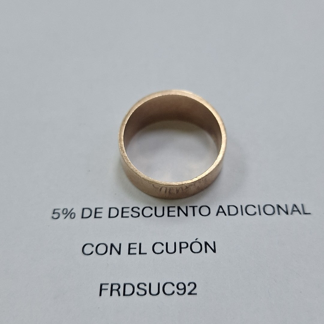 ANILLO DE GRADUACIÓN ORO 8 K 6.1 GRMS (SEMINUEVO)