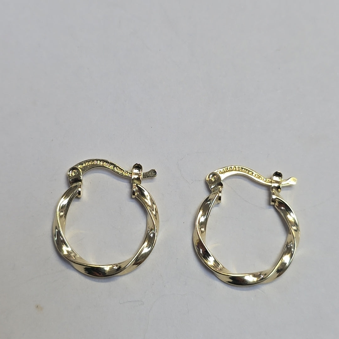 ARETES ARRACADAS TORZAL 14K 1.1 GR (NUEVO)