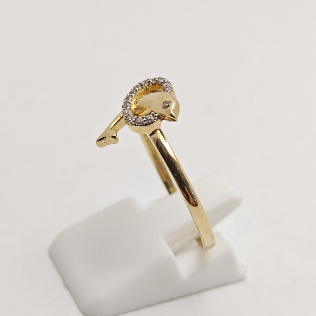 ANILLITO ORO 14 K 1.6 GRMS (SEMINUEVO)