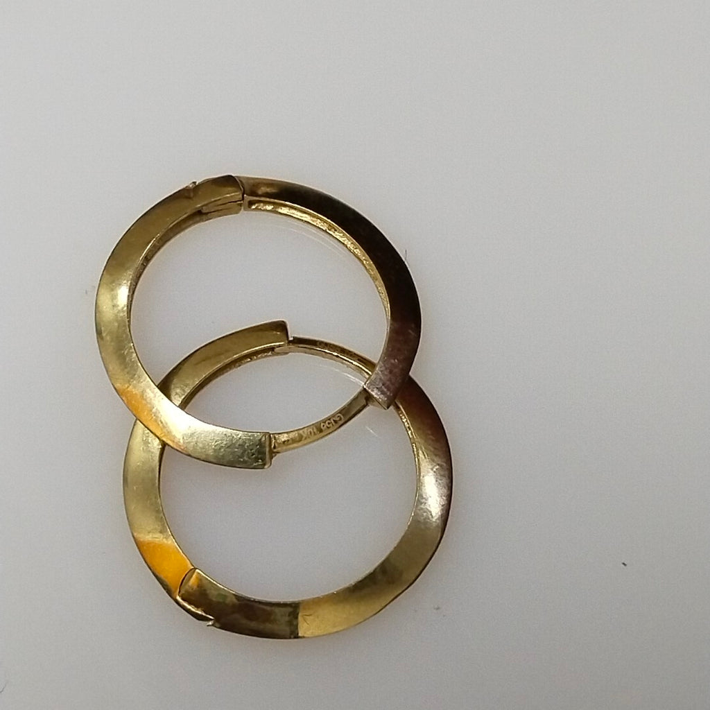ARRACADAS PAR ORO 10 K 1.9 GRMS (SEMINUEVO)