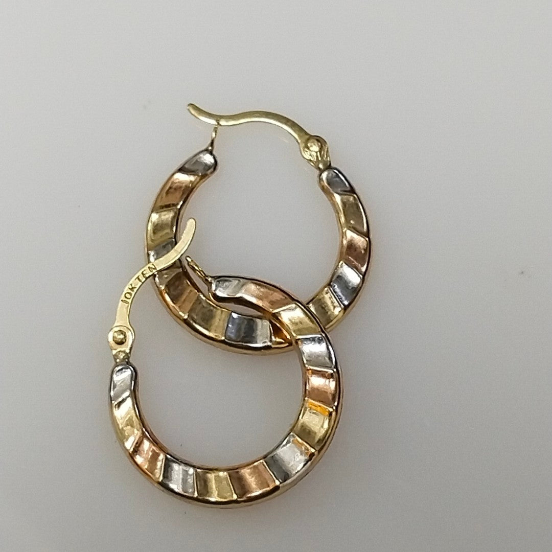 ARRACADAS PAR ORO 10 K 0,50 GRMS (SEMINUEVO)