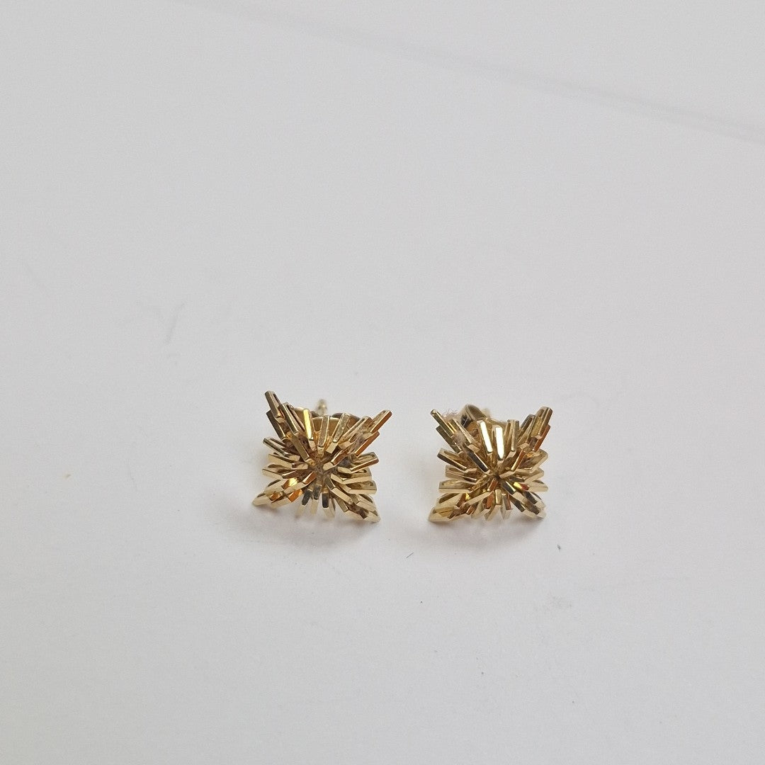BROQUELES PAR ORO 14 K 1,60 GRMS (SEMINUEVO)