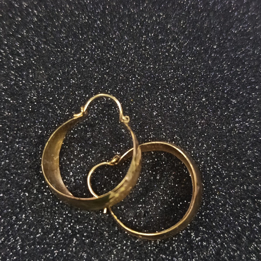 ARRACADAS PAR ORO 14 K 3,70 GRMS (SEMINUEVO)
