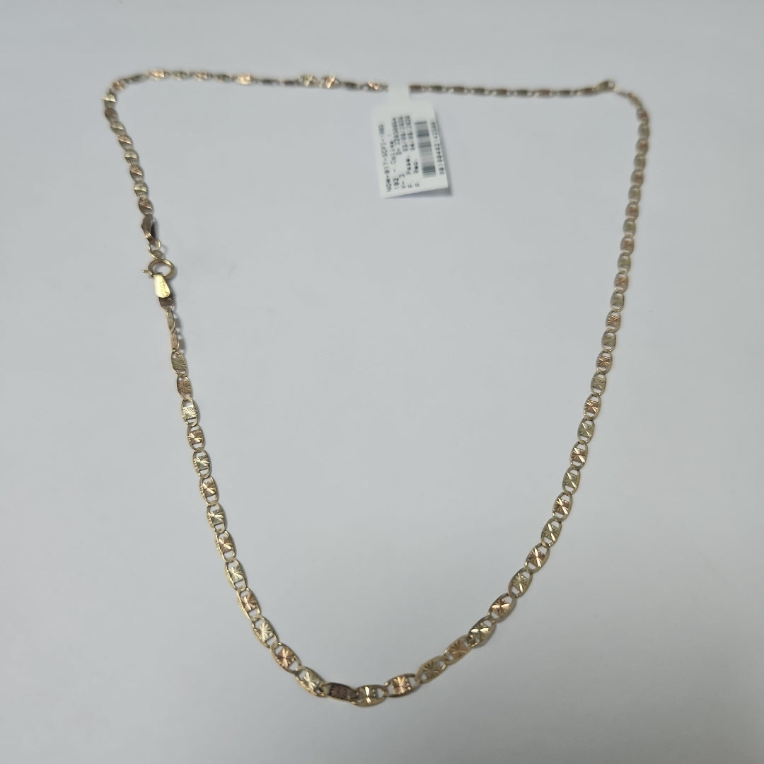 CADENA ORO COMBINADO 10 K 3.5 GRMS (SEMINUEVO)