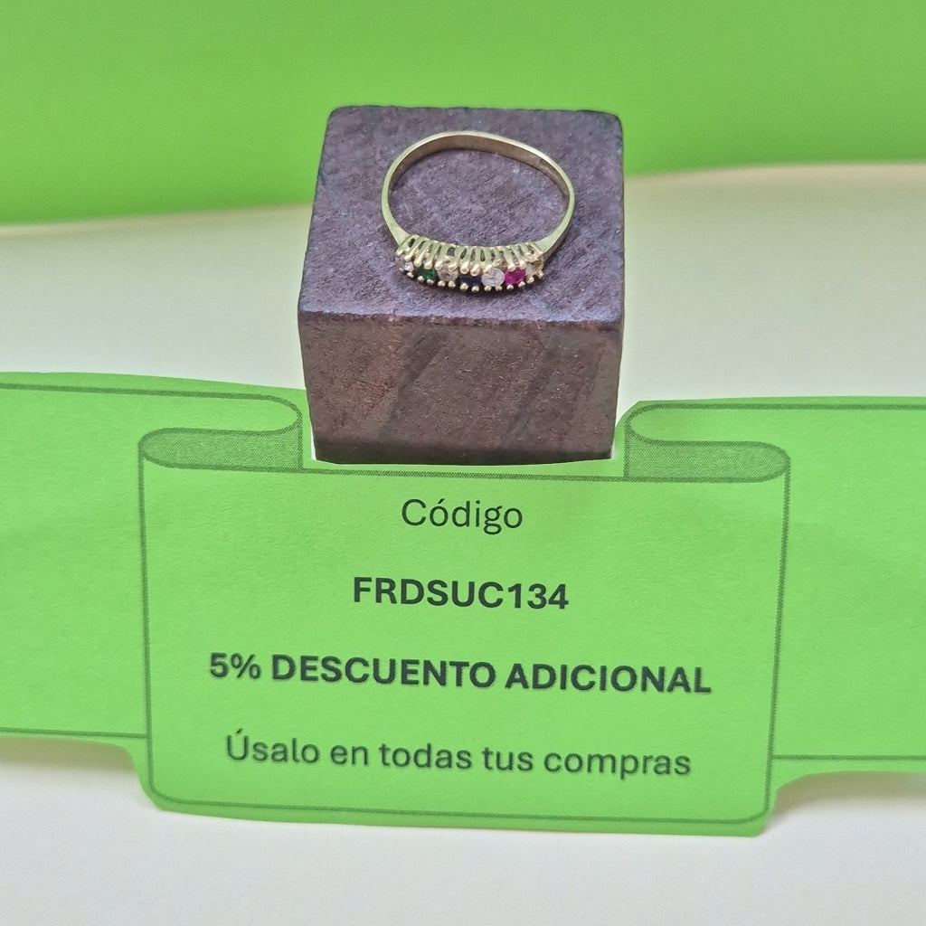 ANILLITO ORO 10 K 1.2 GRMS (SEMINUEVO)