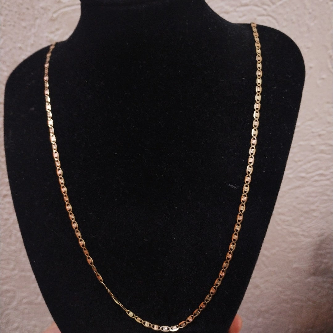 CADENA ORO COMBINADO 10 K 3,00 GRMS (SEMINUEVO)
