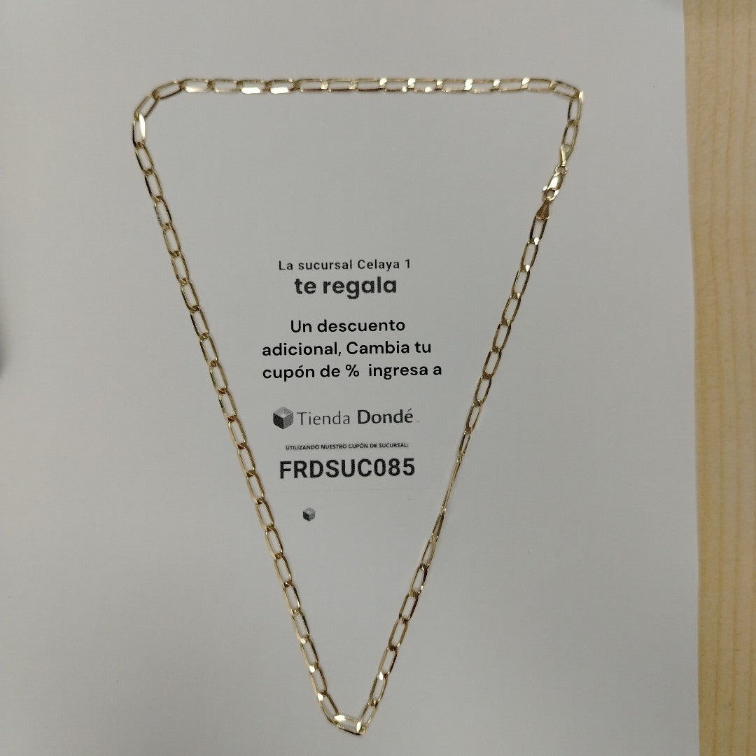 CADENA ESLABONES 14K 55 CM 10 GR (NUEVO)