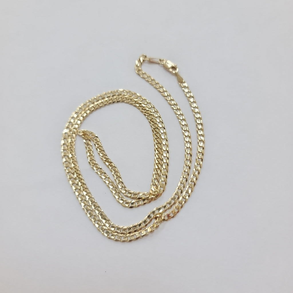 CADENA BARBADA 14K 60 CM 10 GR (NUEVO)