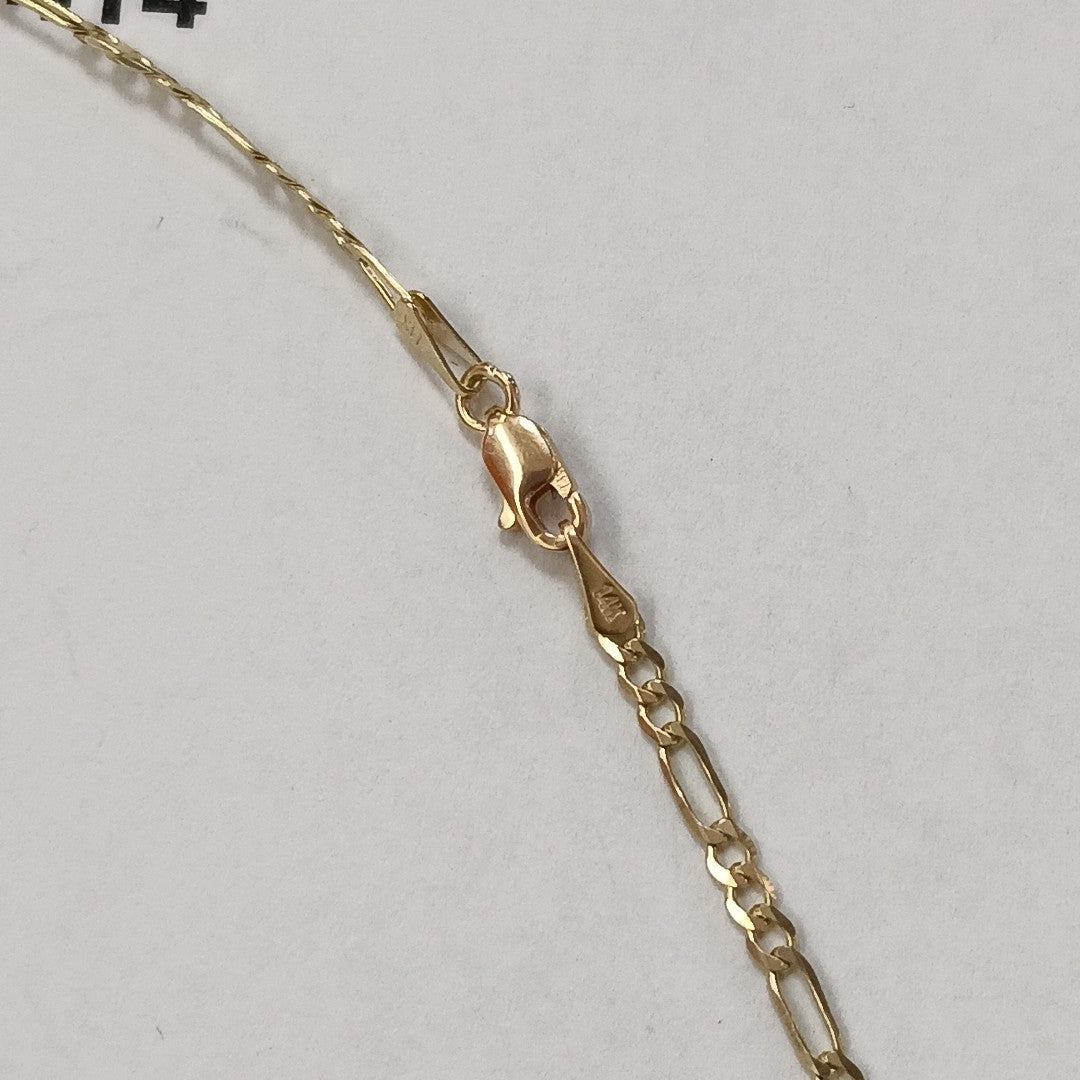 CADENA 3X1 14K 55 CM 4.9 GR (NUEVO)