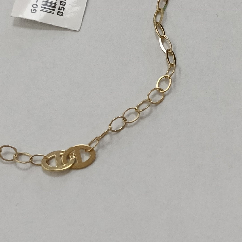 PULSERA ESPECIAL 14K 21 CM 1.9 GR (NUEVO)