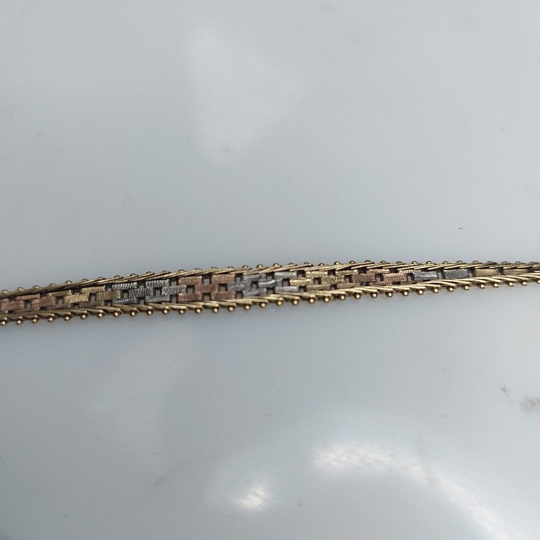 PULSERA ORO 14 K 5.7 GRMS (SEMINUEVO)