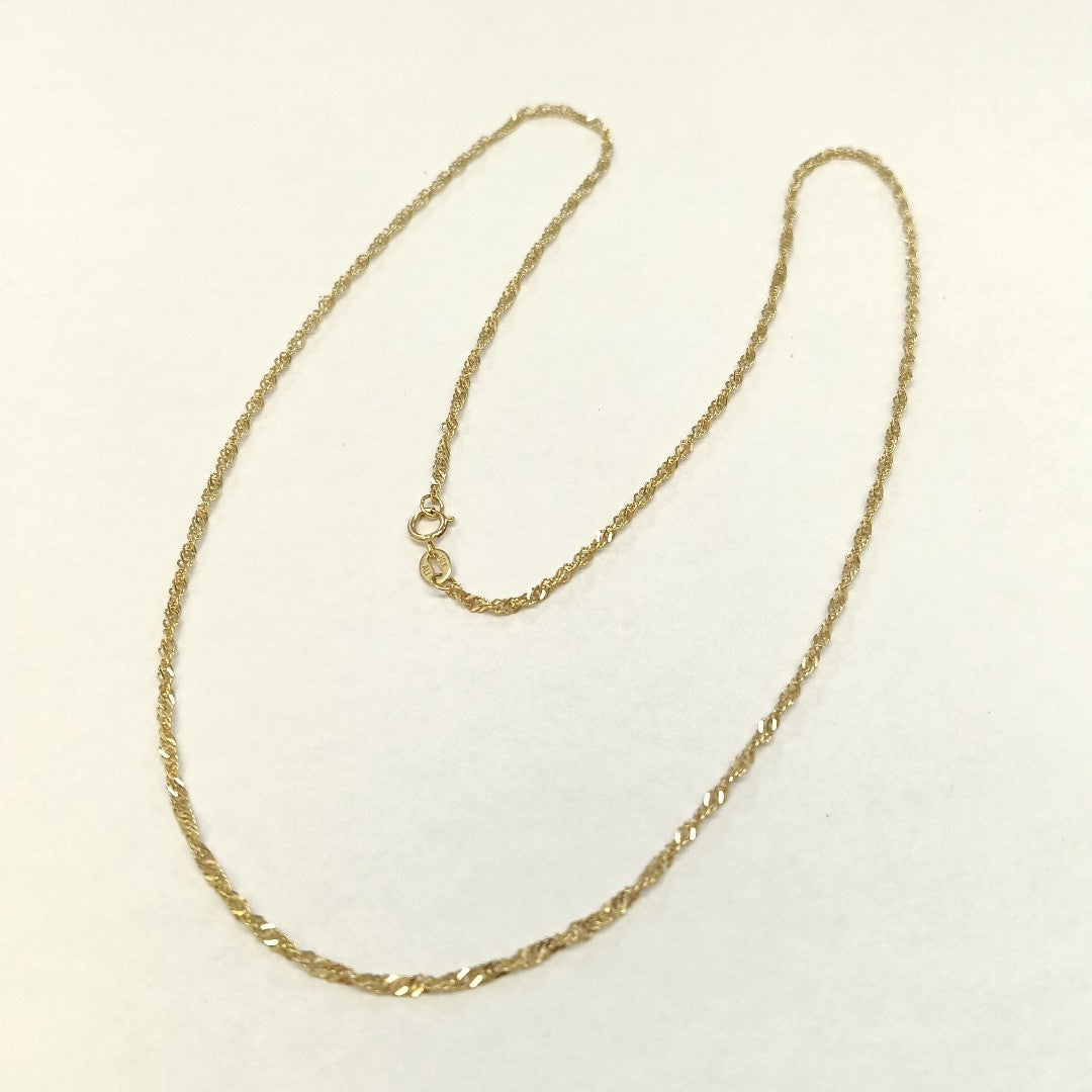 CADENA ORO 10 K 1,80 GRMS (SEMINUEVO)