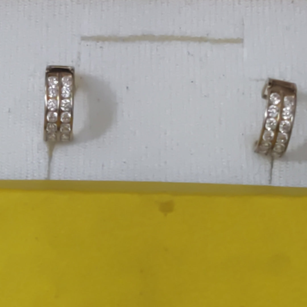 ARRACADAS PAR ORO 8 K 2,00 GRMS (SEMINUEVO)