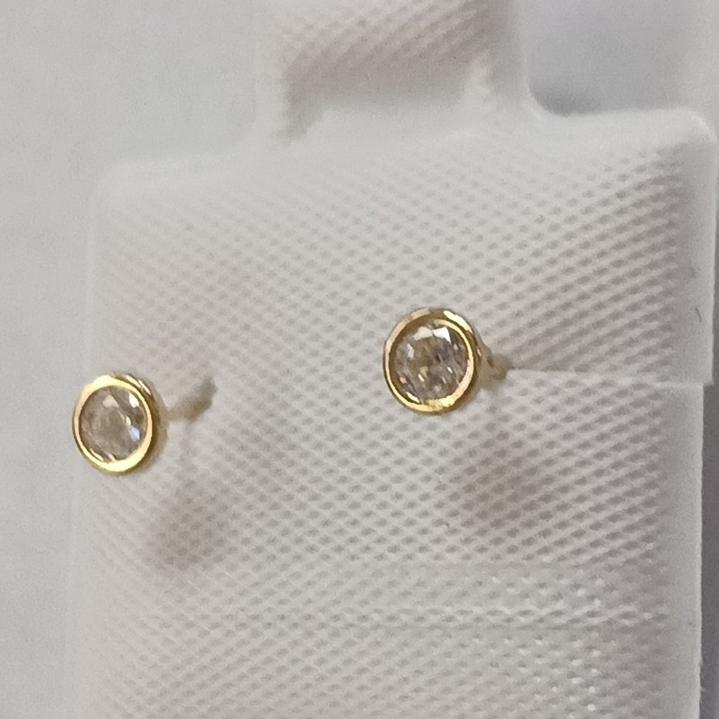 BROQUELES BROQUEL C CIRCONIA 14K 0.1501 GR (NUEVO)