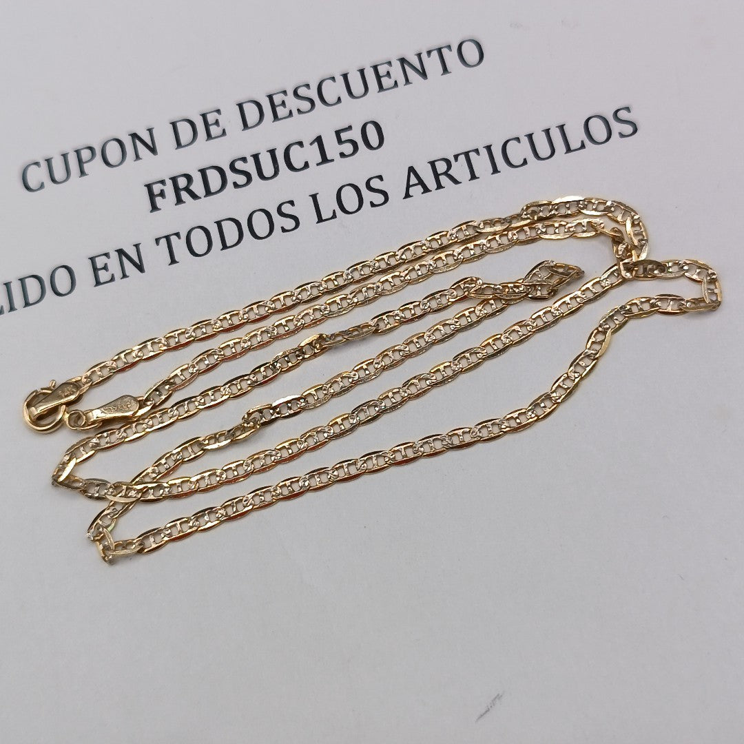 CADENA ORO 14 K 3.6 GRMS (SEMINUEVO)
