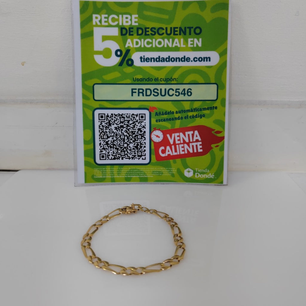 PULSERA ORO 14 K 7.1 GRMS (SEMINUEVO)