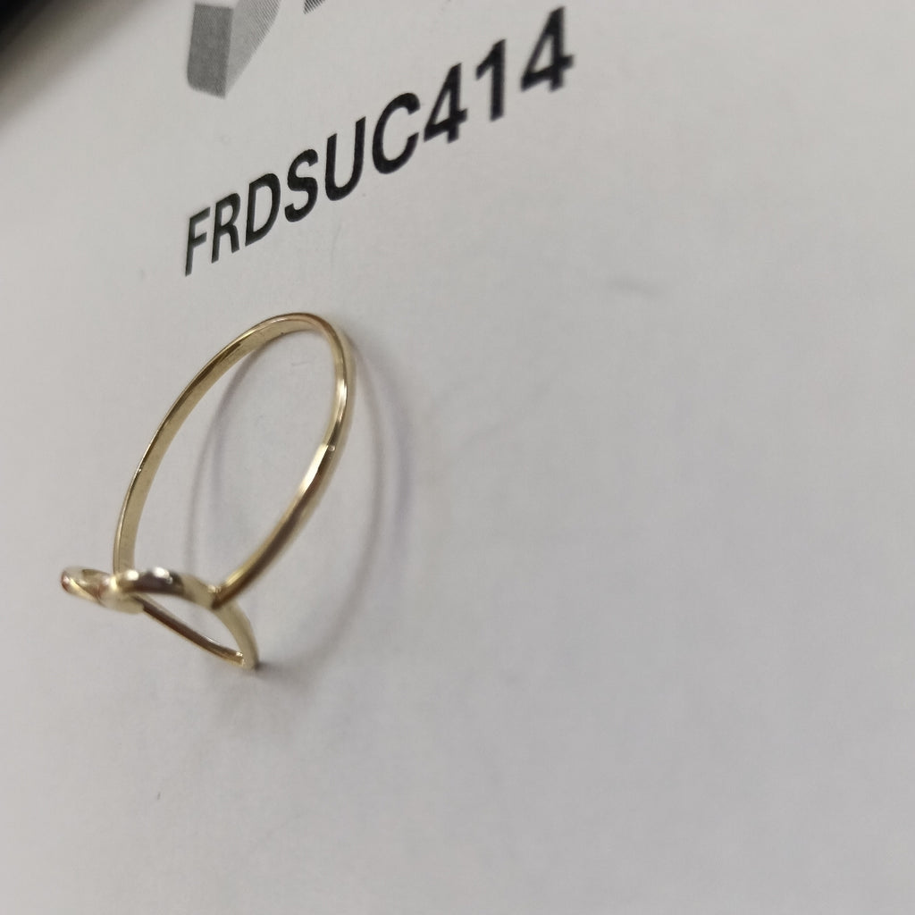 ANILLOS ANILLITO FIG CORAZON 10K TALLA 8 0.8 GR (NUEVO)