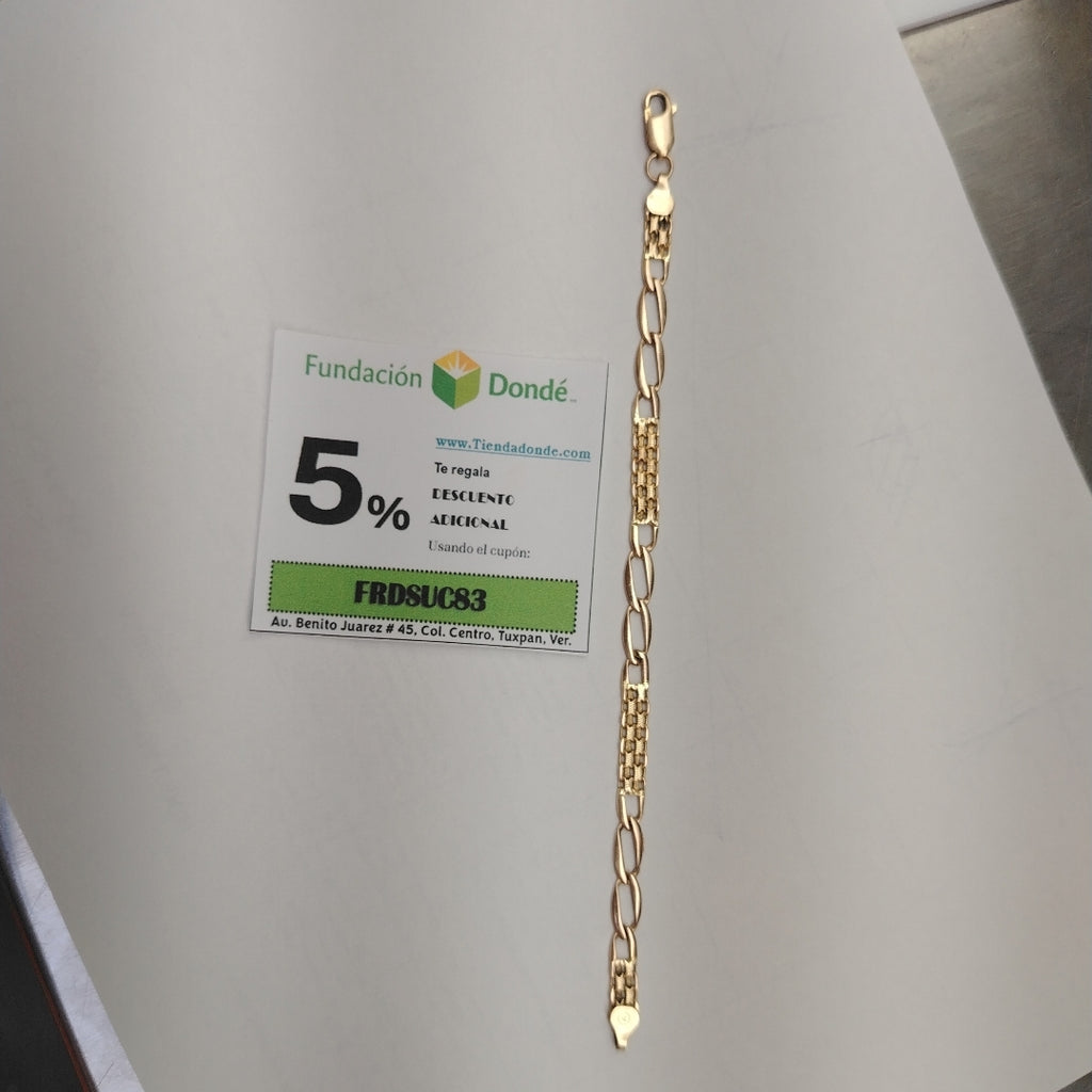 PULSERA ORO 10 K 7.4 GRMS (SEMINUEVO)