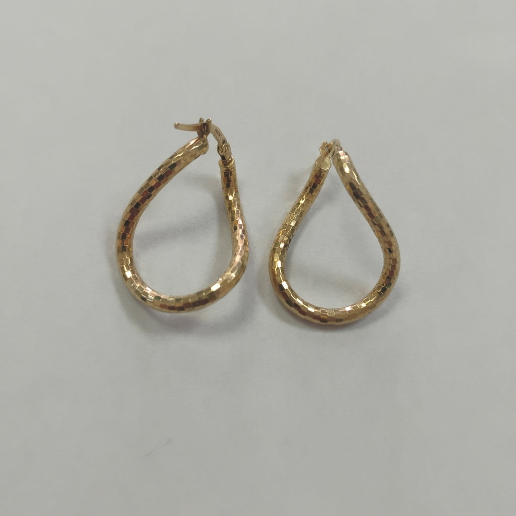ARRACADAS PAR ORO 10 K 1.7 GRMS (SEMINUEVO)