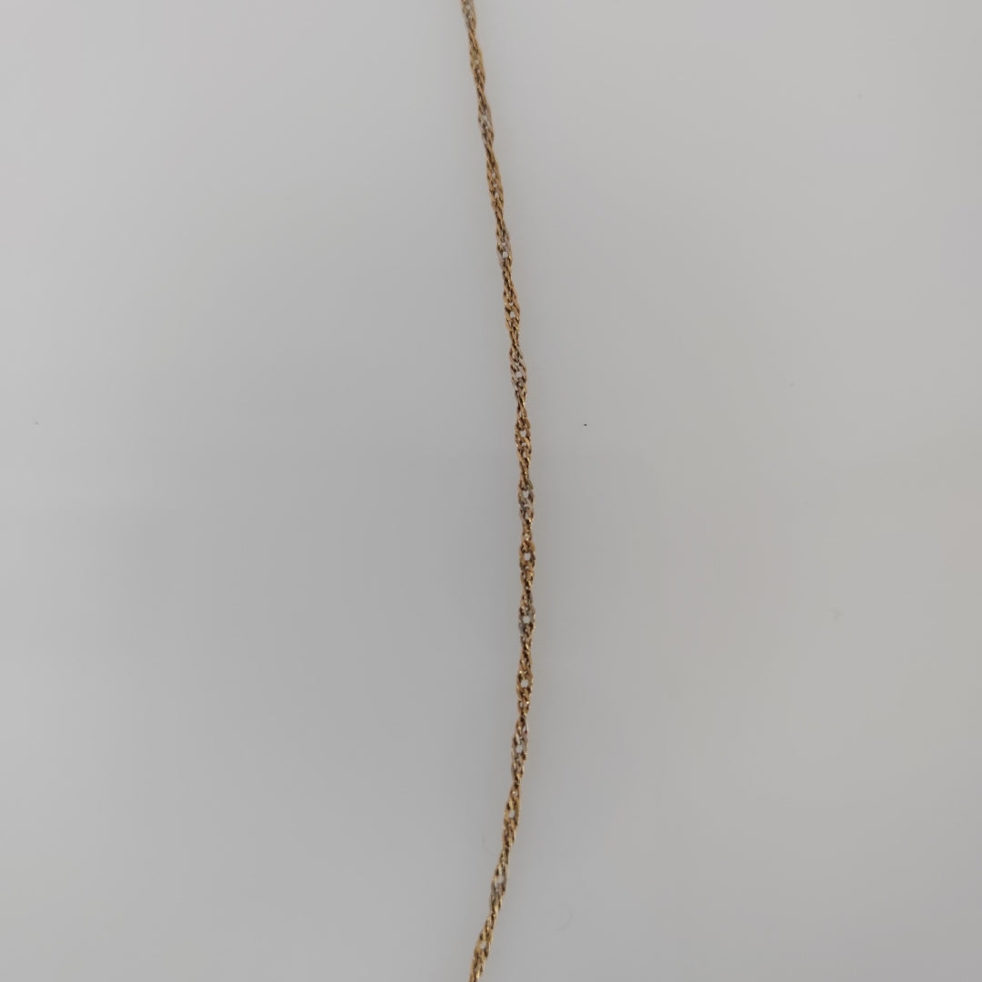 CADENA ORO 14 K 1,40 GRMS (SEMINUEVO)