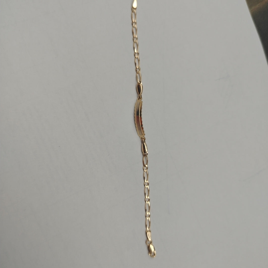 ESCLAVA ORO, RODIADO 14 K 2.9 GRMS (SEMINUEVO)