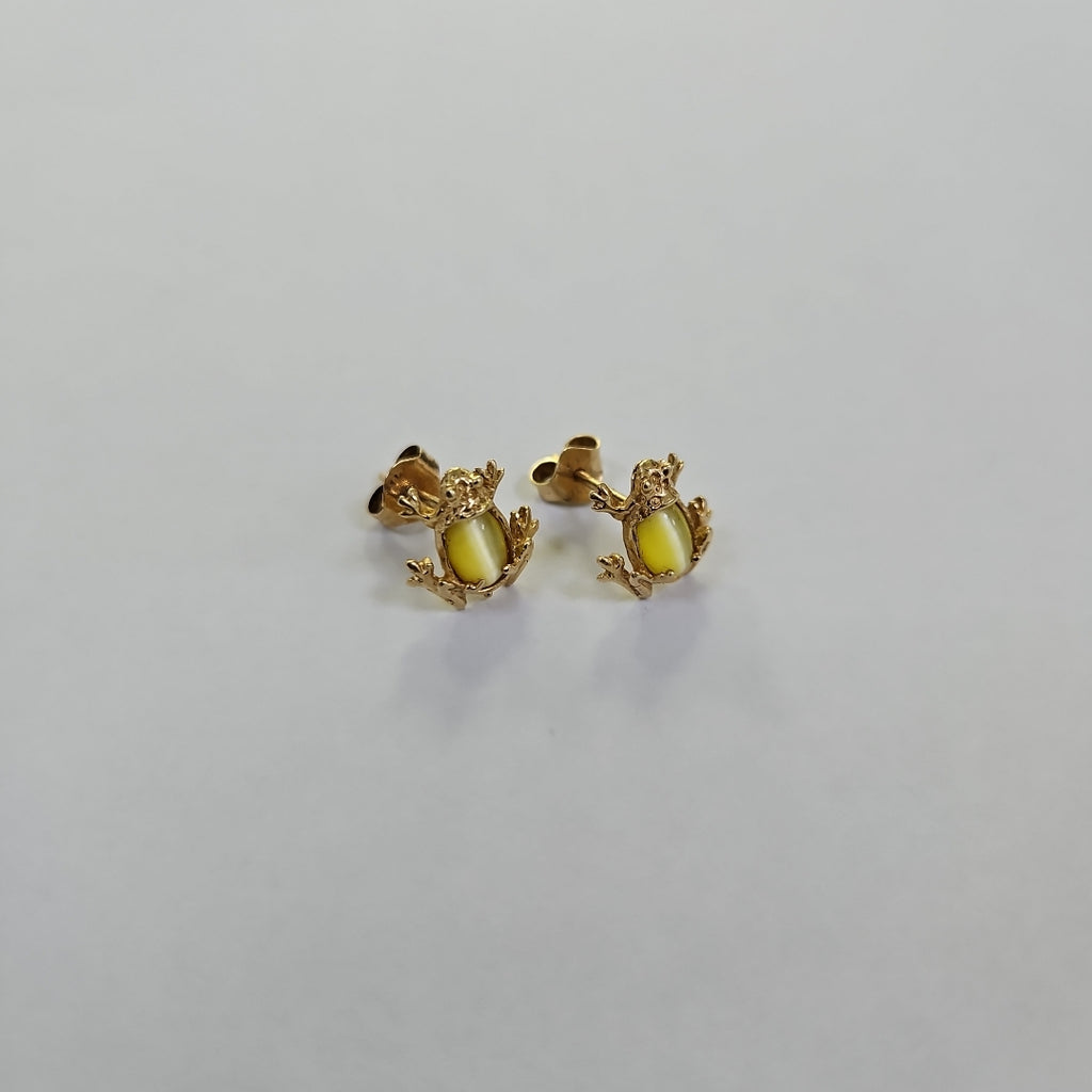 ARETES PAR ORO 14 K 2 GRMS (SEMINUEVO)