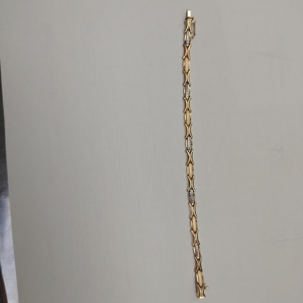 PULSERA RODIADO 10 K 7,00 GRMS (SEMINUEVO)
