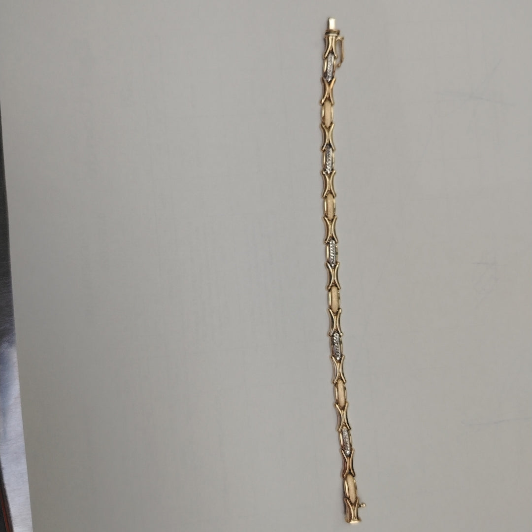 PULSERA RODIADO 10 K 7,00 GRMS (SEMINUEVO)