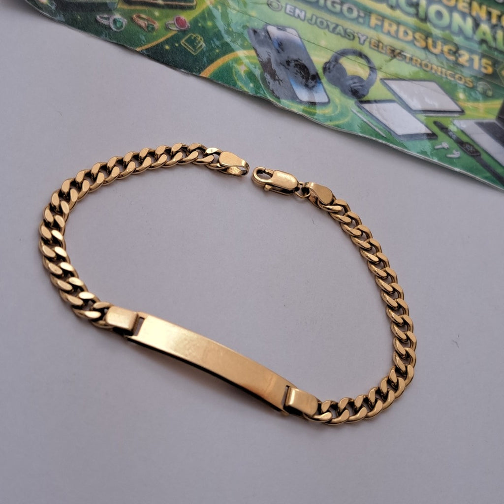 ESCLAVA ORO 14 K 4.9 GRMS (SEMINUEVO)