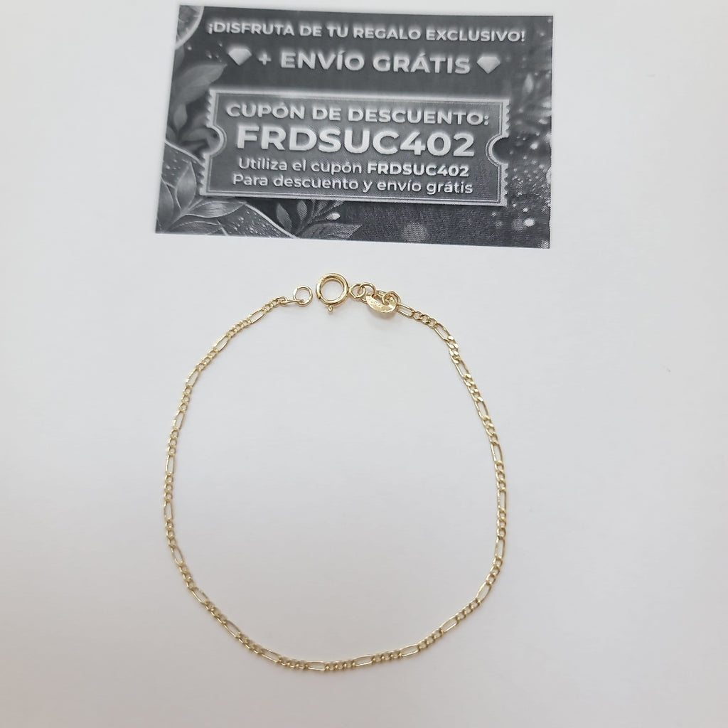 PULSERA 3X1 14K 18 CM 0.9 GR (NUEVO)