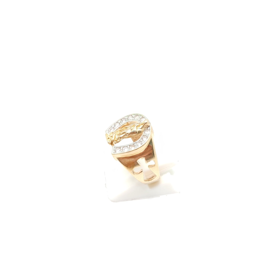 ANILLO ORO 14 K 4.6 GRMS (SEMINUEVO)