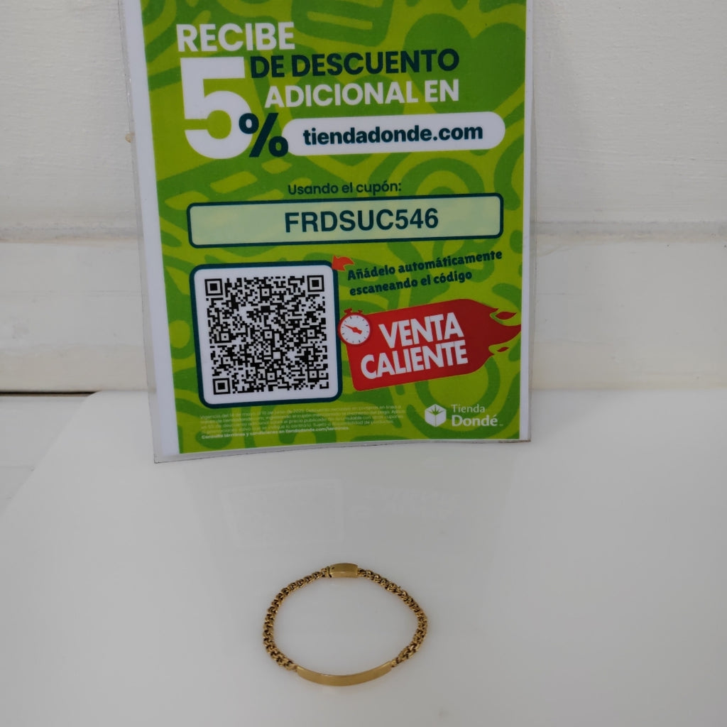 ESCLAVA ORO 14 K 3.3 GRMS (SEMINUEVO)
