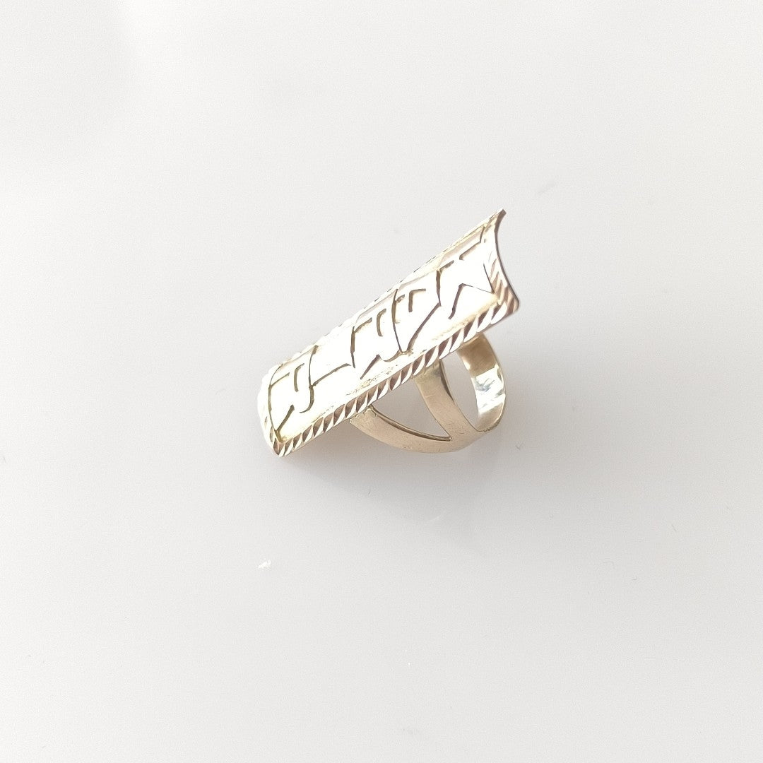 ANILLO ORO 10 K 3.7 GRMS (SEMINUEVO)