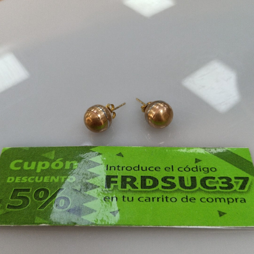 BROQUELES PAR ORO 10 K 2.2 GRMS (SEMINUEVO)