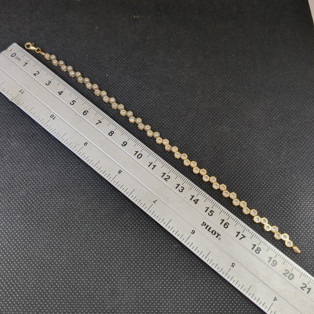 PULSERA ORO 14 K 9.5 GRMS (SEMINUEVO)