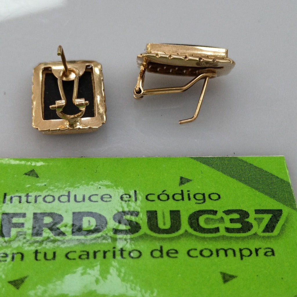 ARETES PAR ORO 10 K 5.4 GRMS (SEMINUEVO)