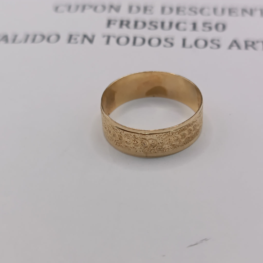 ARGOLLA ORO 14 K 2 GRMS (SEMINUEVO)