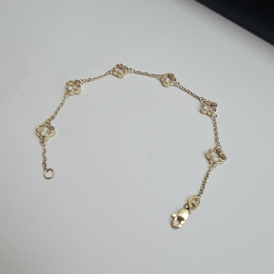 PULSERA ESPECIAL 14K 18 CM 4.2 GR (NUEVO)