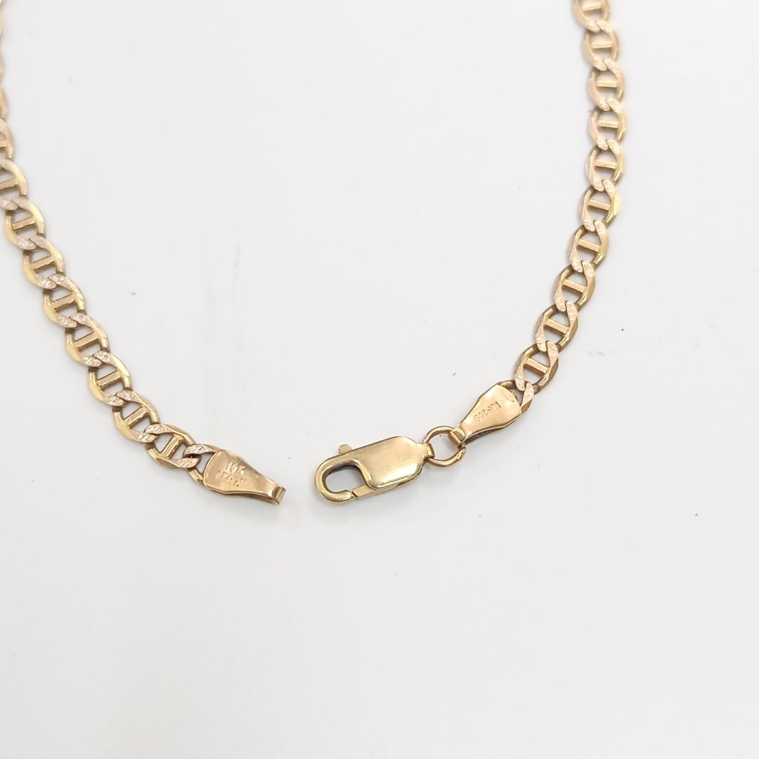 PULSERA ORO 14 K 3.6 GRMS (SEMINUEVO)