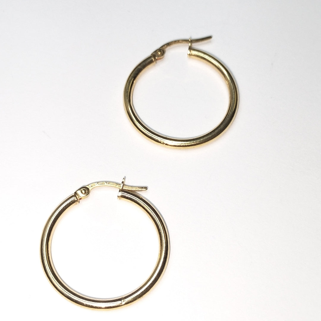 ARRACADAS PAR ORO 14 K 1 GRMS (SEMINUEVO)