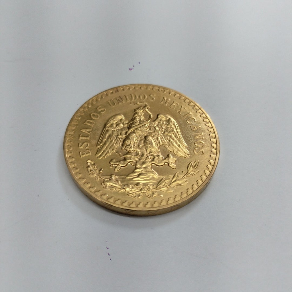 K1 41.6 GRMS 21 K IDENTIFICACIÓN MONEDA NOMINATIVA MONEDAS PESOS 50 PES (SEMINUEVO)